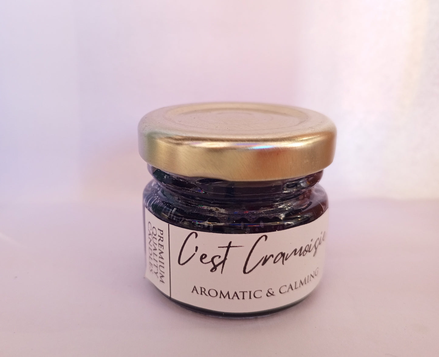 Fleur-de-lis scented candle