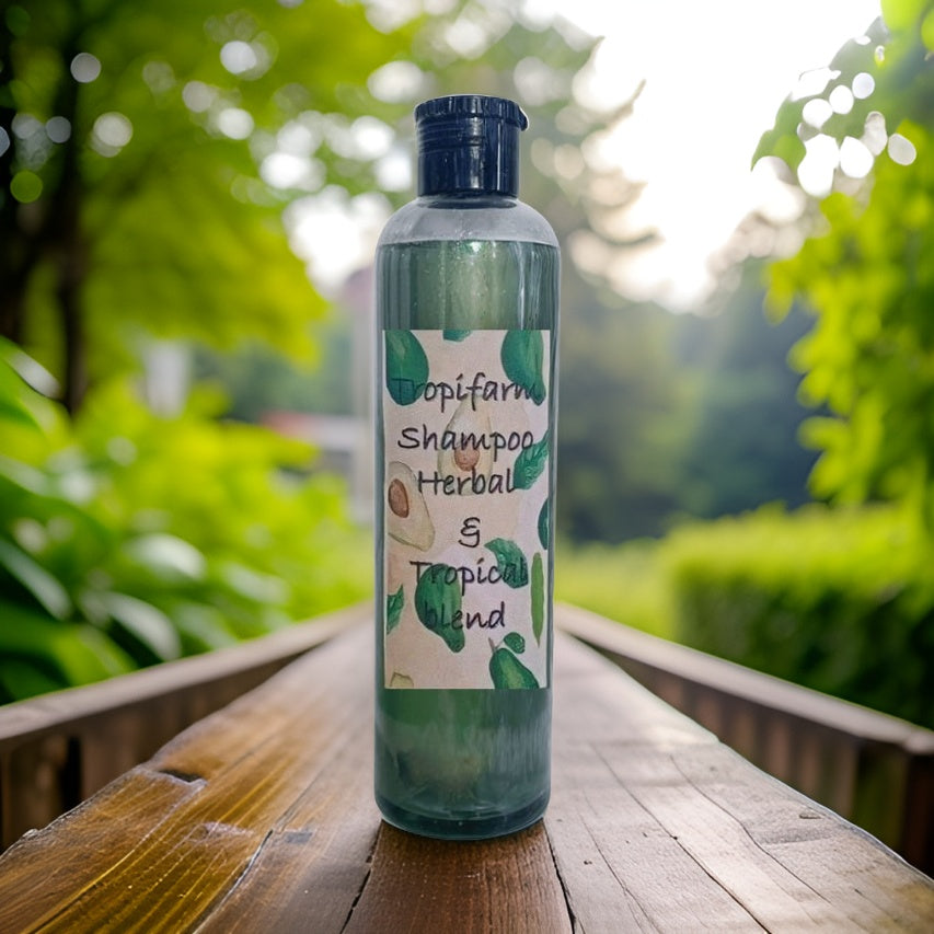 Tropifarm avocado & Tropical blend shampoo